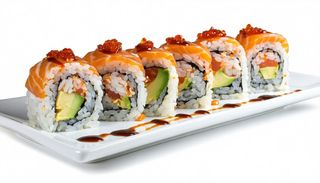 Uramaki California salmone