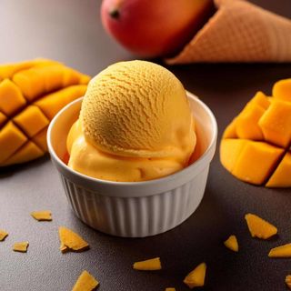 Helado de mango