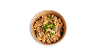 Sałatka z makaronem i szynką 180g