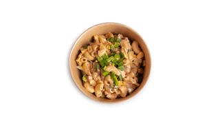 Sałatka z makaronem i szynką 200g