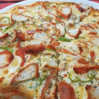 Pizza Pollo Tikka Mediana