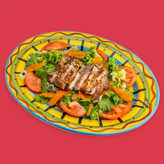 Tagliata di pollo e pomodori