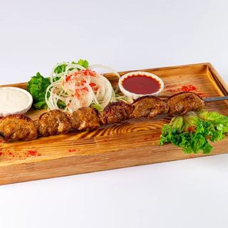 Утка шашлык