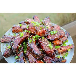 Pork Spare Ribs Fried