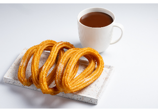 PORCIÓN DE 5 CHURROS + CHOCOLATE CALIENTE