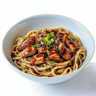 Yakiudon Pollo