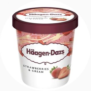 H.Dazs Pot Fraise Crem 460Ml*8     