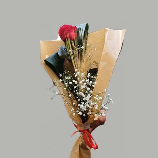 "Semplice Eleganza" rosa rossa extra