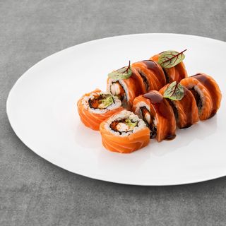 როლი ორაგულით და ციტრუსის ტერიაკით