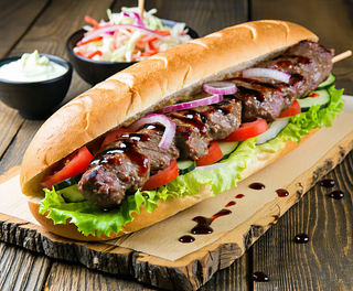 Bułka Kebab home specjal