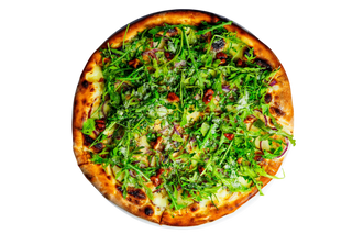 Gorgonzola Pera (pizza bianca)