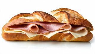 Panino con prosciutto crudo