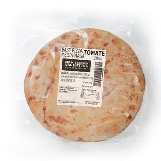Prepizza estilo Argentino con salsa de tomate (2601)