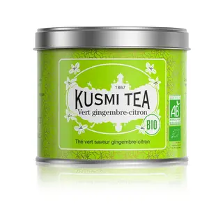 Kusmi Tea - Vert Gingembre-Citron Bio - Lata 100g