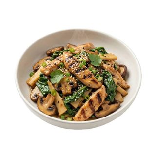 Pollo Con Sacho A La Plancha