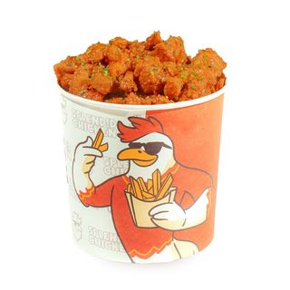 Buffalo Chicken Popcorn Bucket