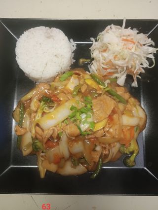 Wieprzowina w sosie słodko-kwaśnym