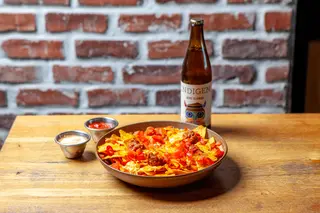Nachos + bere craft