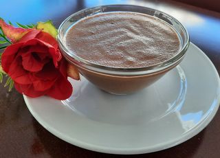 Mousse de Chocolate com Ginja