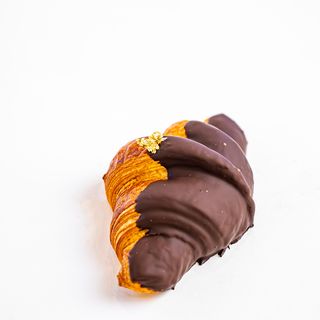 Croissant Choco-Banane Glaçage Choco Noir
