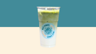 Ice Macha latte