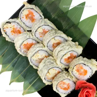 Гарячий рол з лососем(220г)