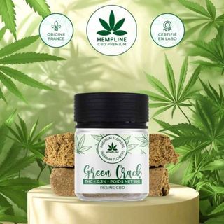 Resina CBD Green Crack 10g Hempline