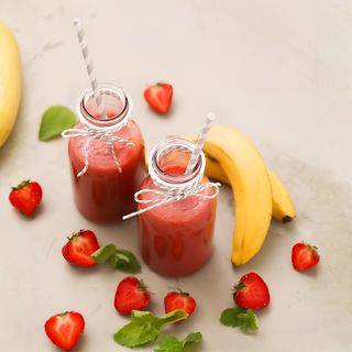 Jus De Fraise & Banane
