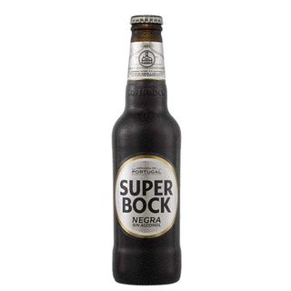 Cerveza Super Bock Negra sin Alcohol 330ml.