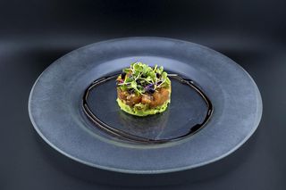 tartare di salmone e mango