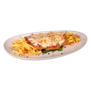 Шницел по виенски с пържени картофи 400г