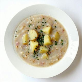 Zupa chrzanowa wegańska