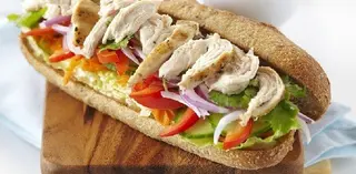 Sandwich Flouka escalope grillé