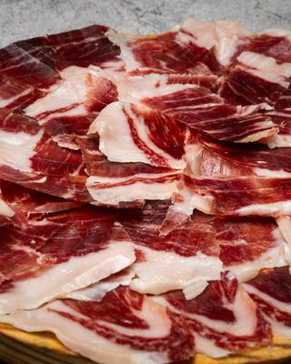 Jamón Ibérico cortado a mano/ Ración entera