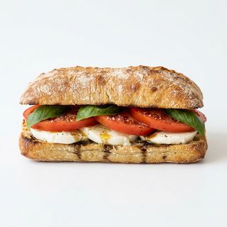 Caprese in Rustic Ciabatta