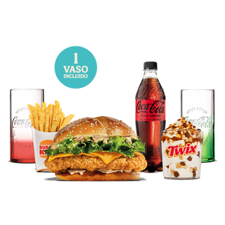 Menú Krispper® Verano Con Vaso Grande