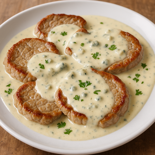 Scaloppine De Ternera Gorgonzola
