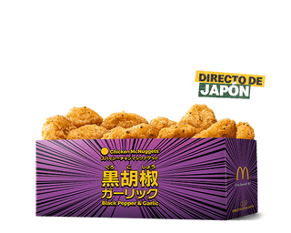 Sharebox 10 McNuggets + 10 Black Pepper & Garlic McNuggets