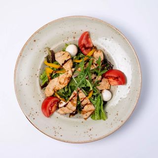 Курица с зеленью