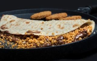 Piadina con fondente