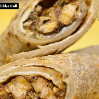  Chicken Malai Tikka Roll (Куриный малайский ролл Тикка)