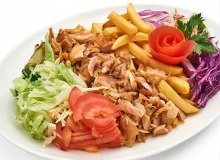 Kebab En Plato