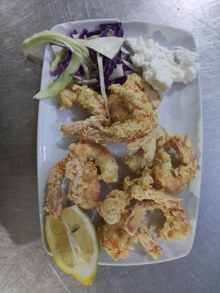 Gambas Fritas (1/2 Ración)