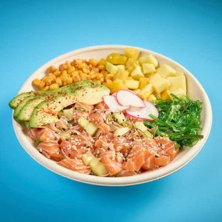 Corny Salmon Bowl