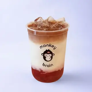 Iced Strawberry Latte
