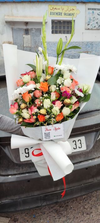 باقة ورد للخطيبة 