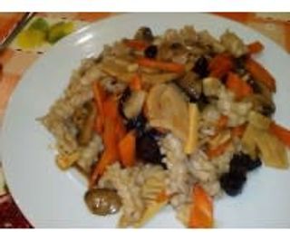 91. Калмари с бамбук и гъби (700г)