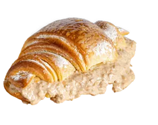 Croissant Con Mantequilla De Cacahuete