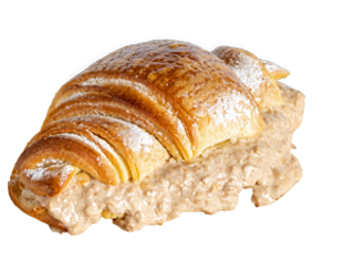 Croissant Con Mantequilla De Cacahuete