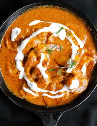 Prawn butter masala